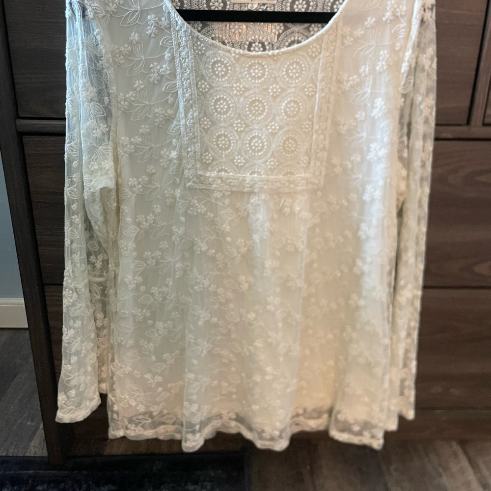 Indigo Soul New Blouse Relaxed Fit large